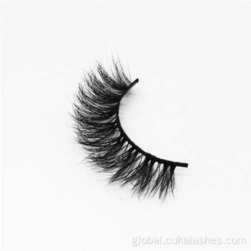 China cruelty free natural 15mm mink lashes Manufactory